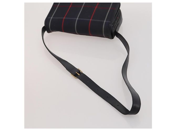 Borsa a Tracolla Borsa a Mano BURBERRY Canvas Pelle Set da 3 Navy Beige Auth BA15066 Blu navy - vista 19