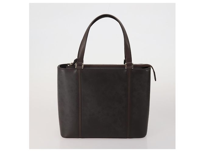 Borsa a Tracolla Borsa a Mano BURBERRY Canvas Pelle Set da 3 Navy Beige Auth BA15066 Blu navy - vista 2