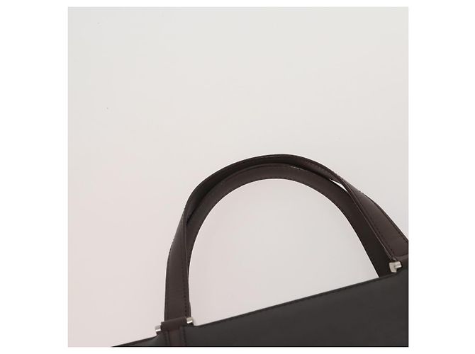 Borsa a Tracolla Borsa a Mano BURBERRY Canvas Pelle Set da 3 Navy Beige Auth BA15066 Blu navy - vista 6