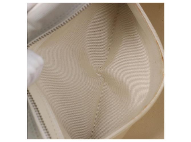 Borsa a mano sportiva CHANEL Canvas Gray Silver CC Auth BA14884A Marrone Argento - vista 21