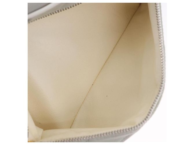 Borsa a mano sportiva CHANEL Canvas Gray Silver CC Auth BA14884A Marrone Argento - vista 23