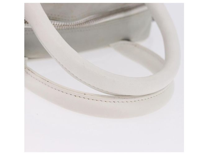 Borsa a mano sportiva CHANEL Canvas Gray Silver CC Auth BA14884A Marrone Argento - vista 8