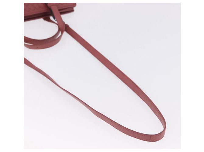 Borsa a mano BOTTEGA VENETA INTRECCIATO in pelle 2way Rosa Auth 198745V - vista 10