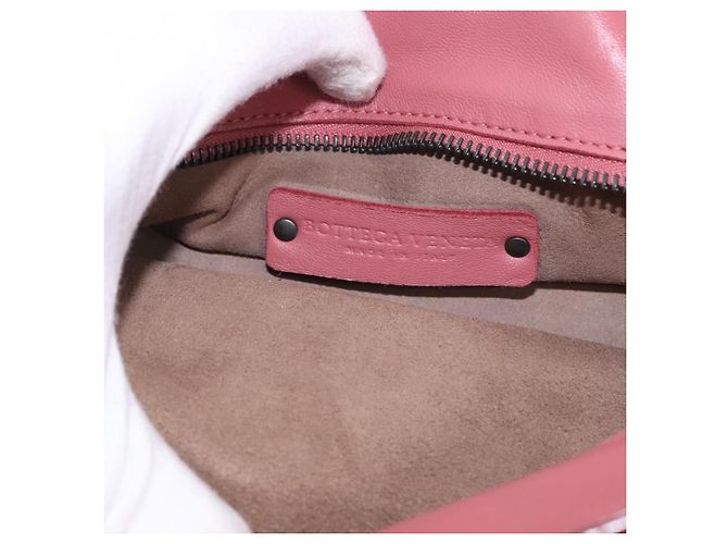 Borsa a mano BOTTEGA VENETA INTRECCIATO in pelle 2way Rosa Auth 198745V - vista 19