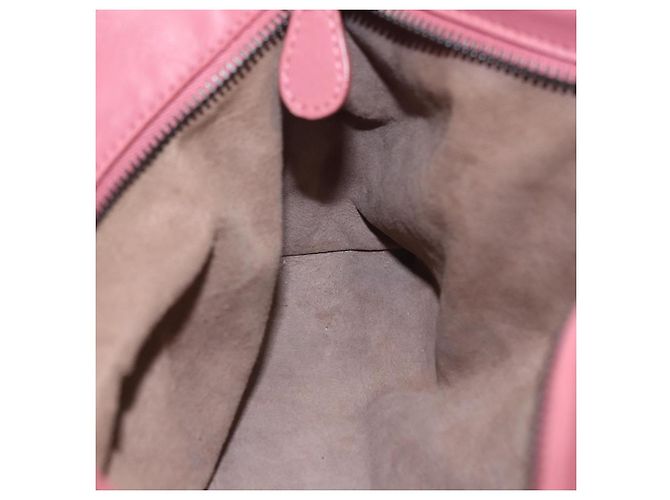 Borsa a mano BOTTEGA VENETA INTRECCIATO in pelle 2way Rosa Auth 198745V - vista 22