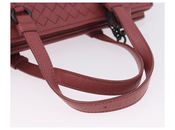 Borsa a mano BOTTEGA VENETA INTRECCIATO in pelle 2way Rosa Auth 198745V - vista 7