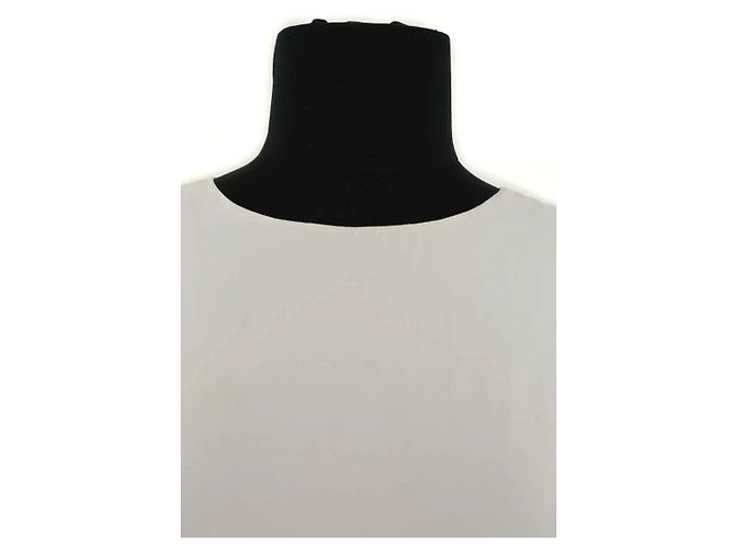 Vestido Maje blanco de viscosa - vista 2