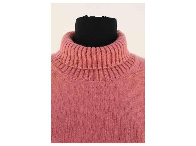 Jersey Maje de cashmere rosa S - vista 2