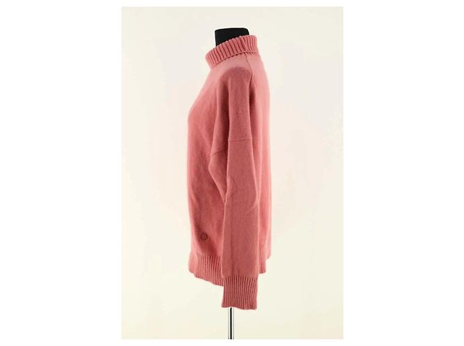 Jersey Maje de cashmere rosa S - vista 3