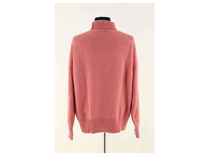 Jersey Maje de cashmere rosa S - vista 4
