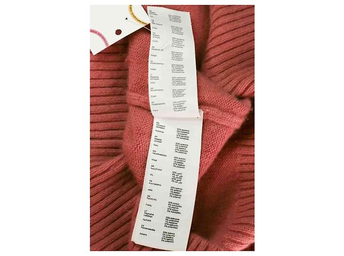 Jersey Maje de cashmere rosa S - vista 6