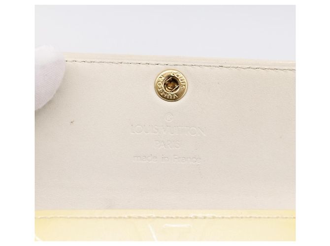 LOUIS VUITTON Monogram Vernis Ludlow Coin Purse Perle M91357 LV Auth BA15057 - vista 12