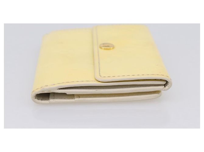 LOUIS VUITTON Monogram Vernis Ludlow Coin Purse Perle M91357 LV Auth BA15057 - vista 4