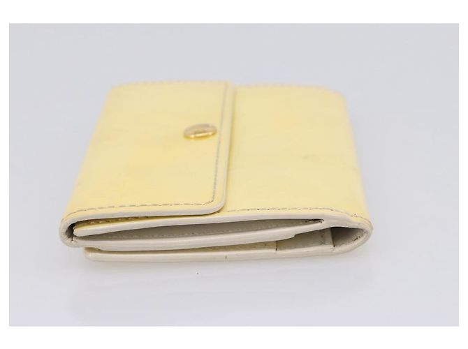 LOUIS VUITTON Monogram Vernis Ludlow Coin Purse Perle M91357 LV Auth BA15057 - vista 5
