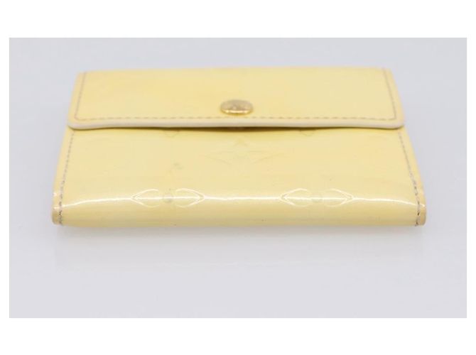 LOUIS VUITTON Monogram Vernis Ludlow Coin Purse Perle M91357 LV Auth BA15057 - vista 7