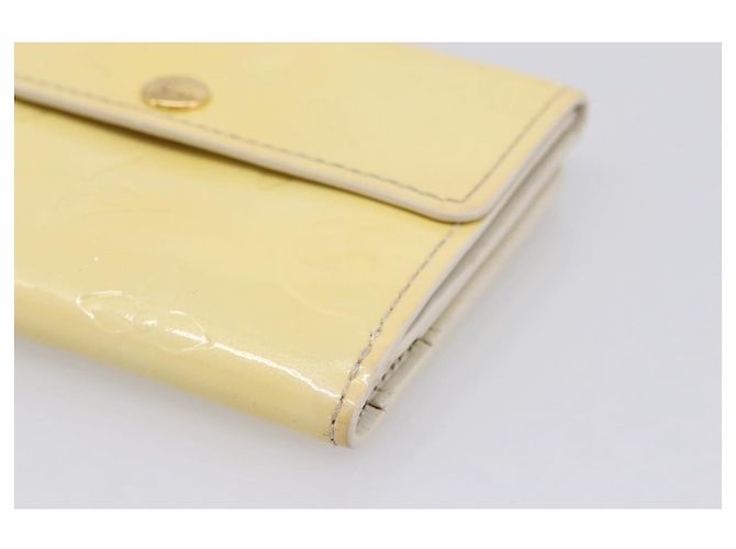 LOUIS VUITTON Monogram Vernis Ludlow Coin Purse Perle M91357 LV Auth BA15057 - vista 8