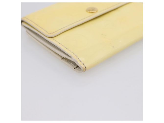 LOUIS VUITTON Monogram Vernis Ludlow Coin Purse Perle M91357 LV Auth BA15057 - vista 9