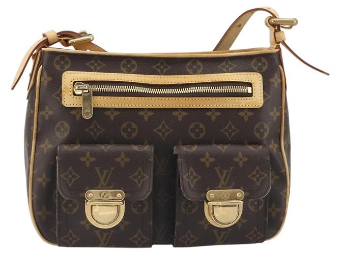 LOUIS VUITTON Monogram Hudson GM Shoulder Bag M40045 LV Auth 197032A Monogramma - vista 2