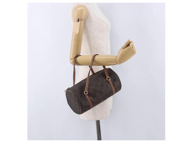 LOUIS VUITTON Monogram Papillon 26 Hand Bag M51366 LV Auth BA14940 Monogramma - vista 21