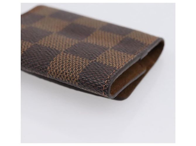 LOUIS VUITTON Damier Ebene Bouton de Manchette Case Cuff Case LV Auth BA15058 - vista 10