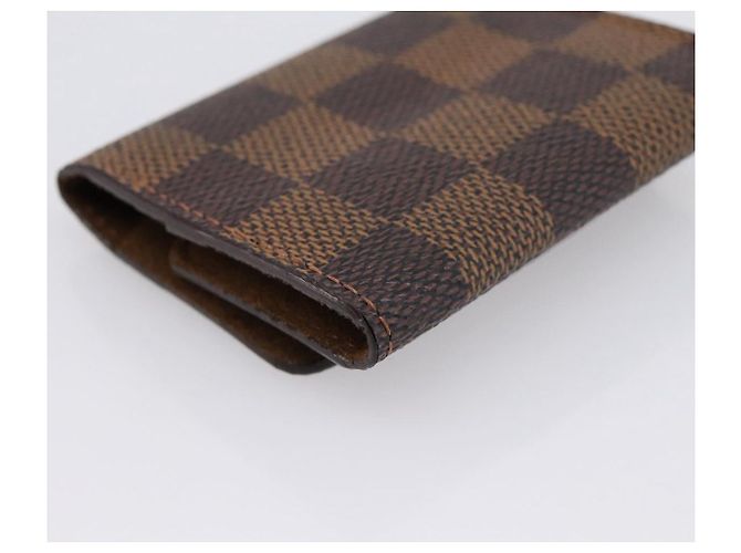 LOUIS VUITTON Damier Ebene Bouton de Manchette Case Cuff Case LV Auth BA15058 - vista 11