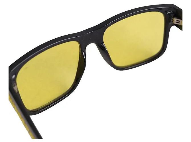 Occhiali da sole Burberry neri in plastica da uomo Nero - vista 4
