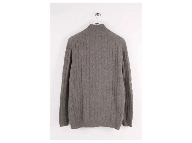 Autre Marque Kujten Kaschmir Pullover Khaki L - Ansicht 3