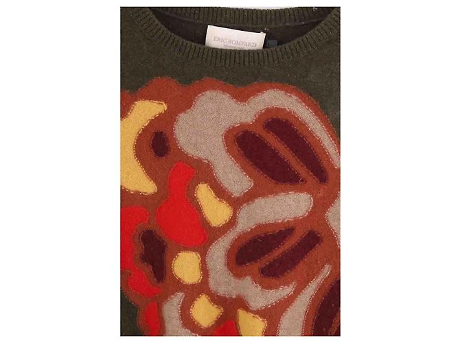 Jersey Eric Bompard de cashmere caqui - vista 2