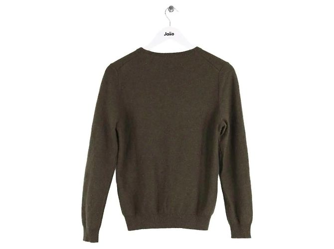Jersey Eric Bompard de cashmere caqui - vista 3