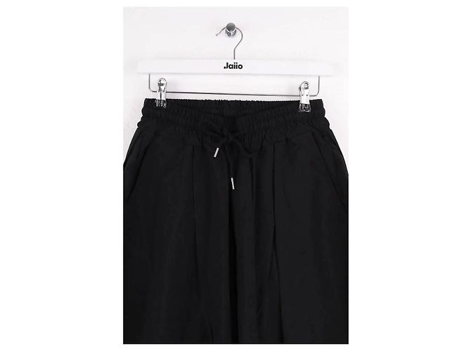 Autre Marque Schwarze gerade Hose - Ansicht 2
