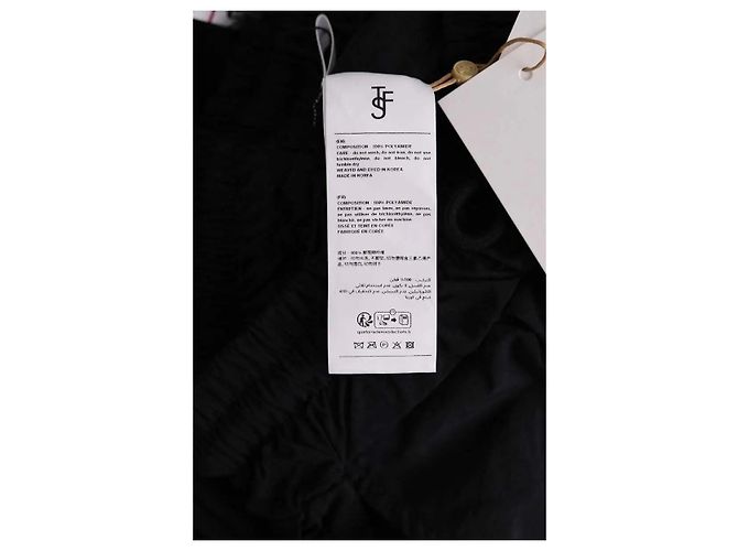 Autre Marque Schwarze gerade Hose - Ansicht 6