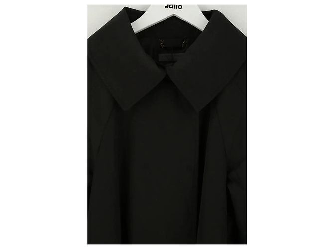 Abrigo negro de sintético Alberta Ferretti - vista 2