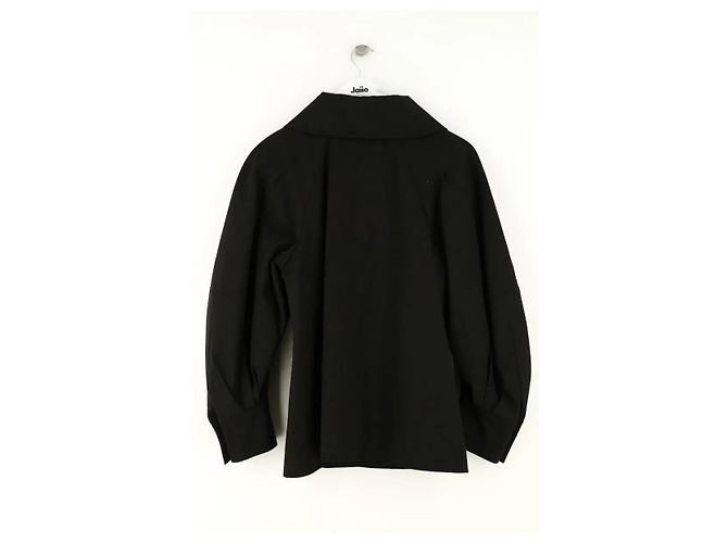Abrigo negro de sintético Alberta Ferretti - vista 3