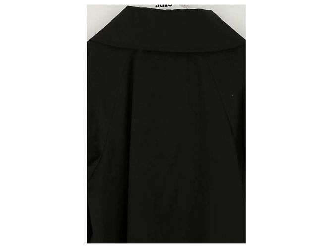 Abrigo negro de sintético Alberta Ferretti - vista 4
