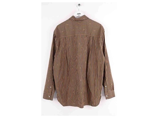 Camicia Fendi marrone in cotone M - vista 3