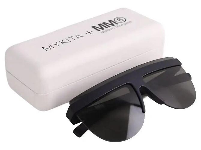 Maison Martin Margiela Occhiali da sole neri Nero - vista 6