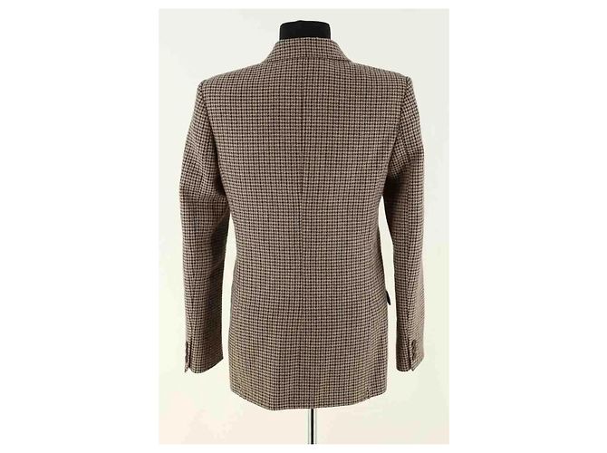 Maje Navy blue wool blazer - view 4
