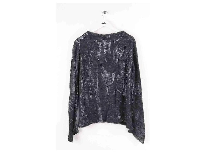Vivienne Westwood Hi-vis jumper alpaca blend Wollpullover anthrazit Anthrazitgrau - Ansicht 3