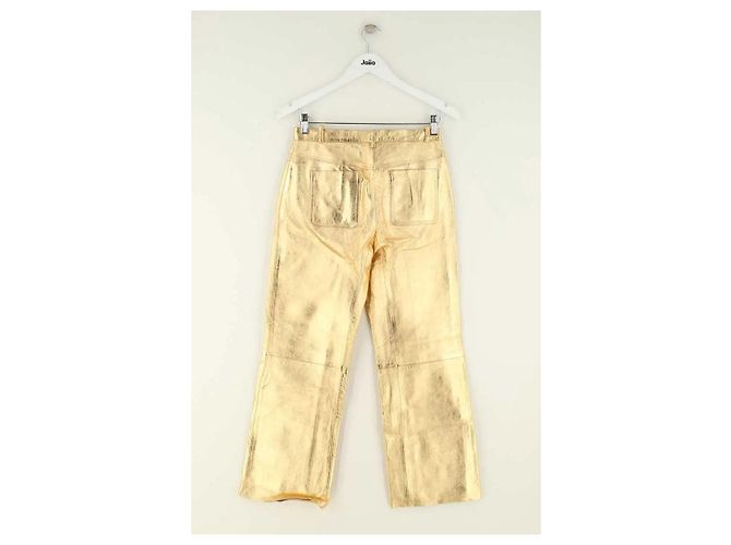 Sandro Goldene Lederhose - Ansicht 3