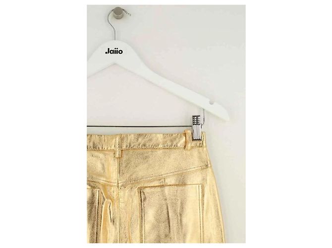 Sandro Goldene Lederhose - Ansicht 4