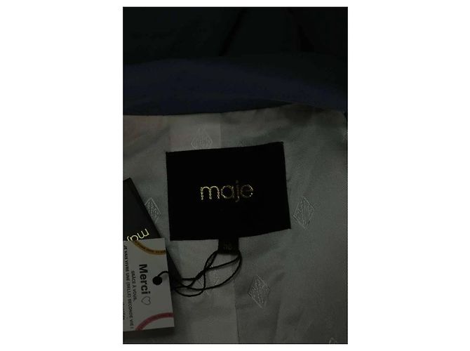 Blazer Maje de lana azul - vista 5
