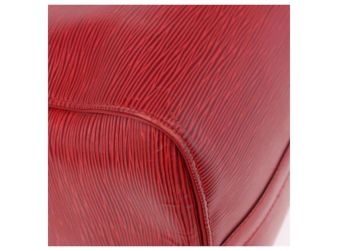 LOUIS VUITTON Epi Keepall 45 Boston Bag Red M42977 LV Auth 195542A Rosso - vista 12
