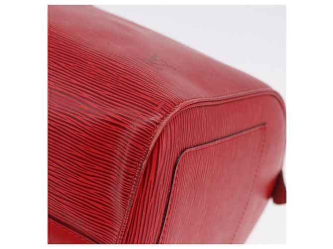 LOUIS VUITTON Epi Keepall 45 Boston Bag Red M42977 LV Auth 195542A Rosso - vista 13