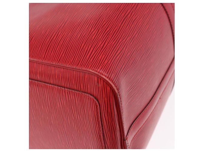LOUIS VUITTON Epi Keepall 45 Boston Bag Red M42977 LV Auth 195542A Rosso - vista 14