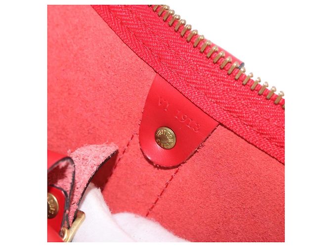 LOUIS VUITTON Epi Keepall 45 Boston Bag Red M42977 LV Auth 195542A Rosso - vista 23