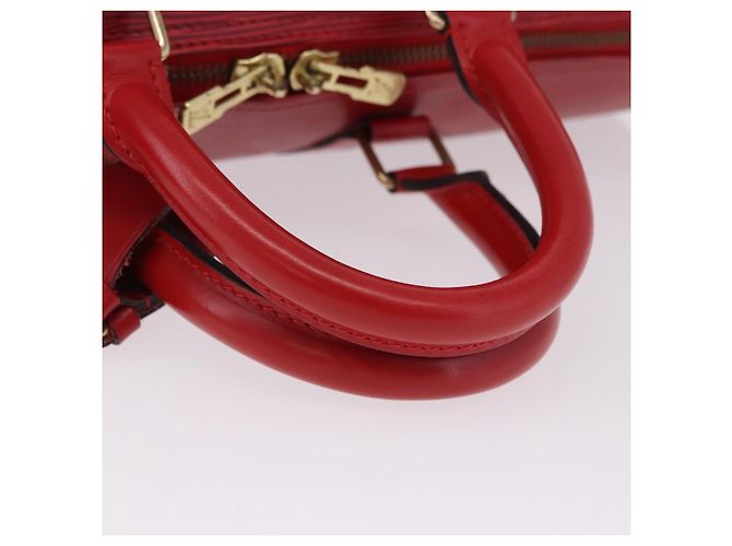 LOUIS VUITTON Epi Keepall 45 Boston Bag Red M42977 LV Auth 195542A Rosso - vista 8