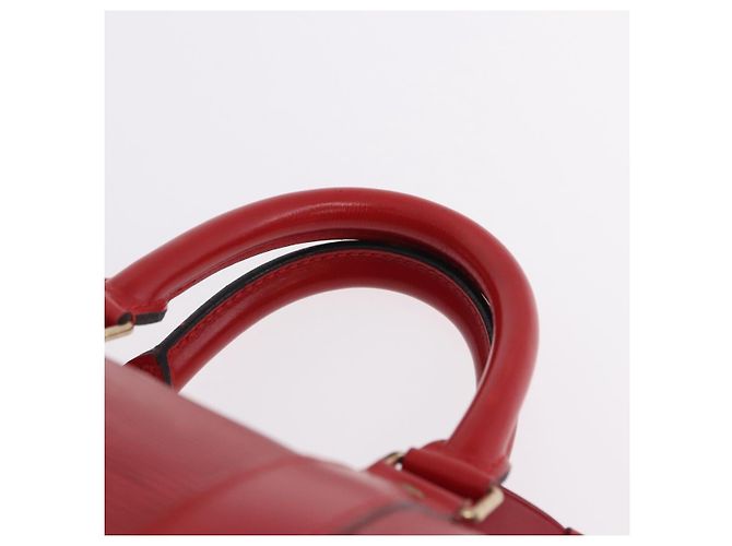 LOUIS VUITTON Epi Keepall 45 Boston Bag Red M42977 LV Auth 195542A Rosso - vista 9