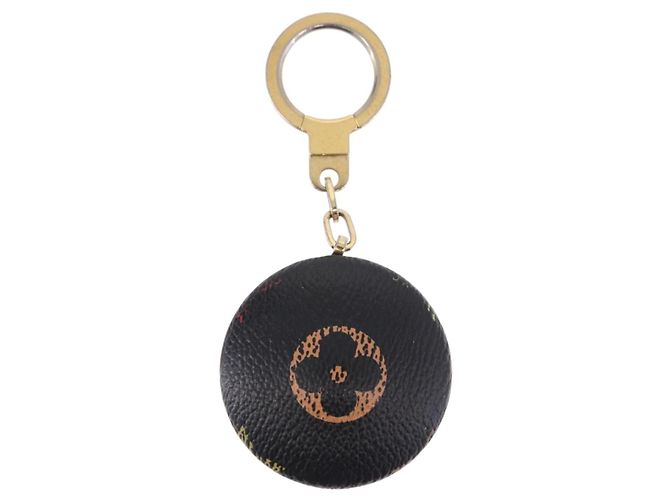 LOUIS VUITTON Monogram Multicolor Astropill Schlüsselhalter Schwarz M51912 Auth BA15250 - Ansicht 3