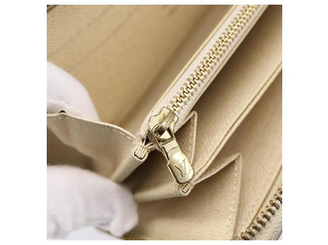 LOUIS VUITTON Damier Azur Zippy Wallet Cartera Larga N60019 LV Auth BA14914 - vista 17