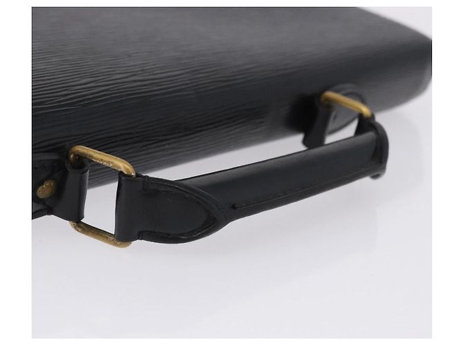 LOUIS VUITTON Epi Serviette Conseiller Briefcase Black M54422 LV Auth ep15686 Nero - vista 7
